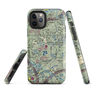 Piney Creek Airport (88TN) VFR Sectional  Tough iPhone Case