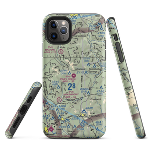 Piney Creek Airport (88TN) VFR Sectional  Tough iPhone Case