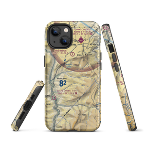 Pinnacle Airport (0ID8) VFR Sectional  Tough iPhone Case