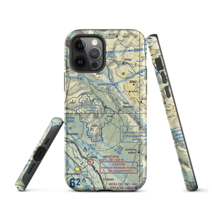 Pinnacles Ranch Airport (O23) VFR Sectional  Tough iPhone Case