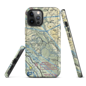 Pinnacles Ranch Airport (O23) VFR Sectional  Tough iPhone Case