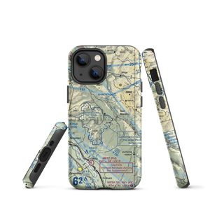 Pinnacles Ranch Airport (O23) VFR Sectional  Tough iPhone Case