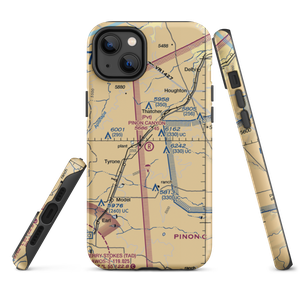 Pinon Canyon Airport (0CD5) VFR Sectional  Tough iPhone Case