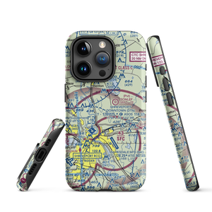 Pioneer Field Flight Park Ultralightport (LA17) VFR Sectional  Tough iPhone Case