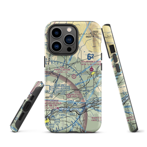 Piper Canyon Airport (9WA4) VFR Sectional  Tough iPhone Case