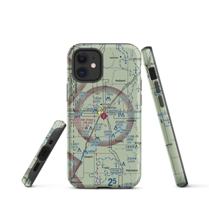 Pipestone Municipal Airport (PQN) VFR Sectional  Tough iPhone Case