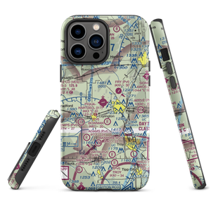 Piqua Airport-Hartzell Field (I17) VFR Sectional  Tough iPhone Case