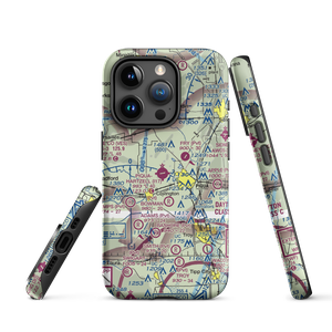 Piqua Airport-Hartzell Field (I17) VFR Sectional  Tough iPhone Case