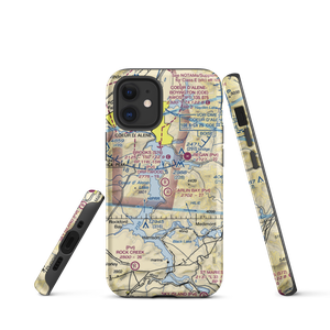 Pisch's Place Airport (ID65) VFR Sectional  Tough iPhone Case