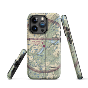 Piseco Airport (K09) VFR Sectional  Tough iPhone Case