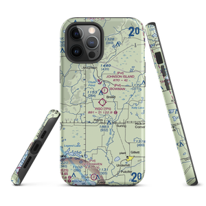 Piso Airport (7P5) VFR Sectional  Tough iPhone Case