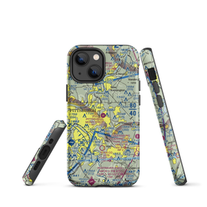 Pittsburgh-Monroeville Airport (4G0) VFR Sectional  Tough iPhone Case