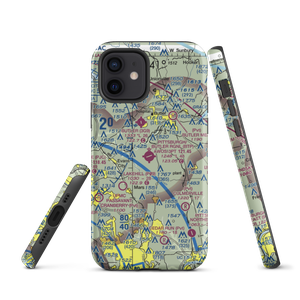 Pittsburgh/Butler Regional Airport (BTP) VFR Sectional  Tough iPhone Case