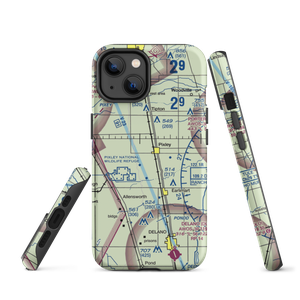 Pixley Airport (P27) VFR Sectional  Tough iPhone Case
