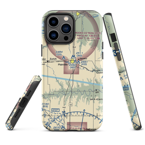 Plainville Airpark (0R9) VFR Sectional  Tough iPhone Case