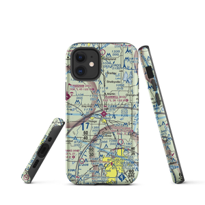 Plainwell Municipal Airport (61D) VFR Sectional  Tough iPhone Case