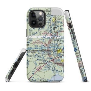 Plane Crazy Airport (25LA) VFR Sectional  Tough iPhone Case