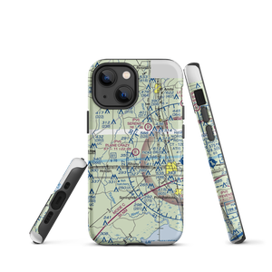 Plane Crazy Airport (25LA) VFR Sectional  Tough iPhone Case