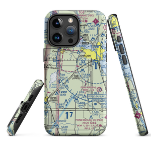 Planeacres Airport (2WN7) VFR Sectional  Tough iPhone Case