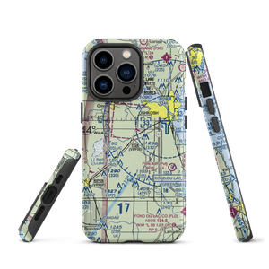 Planeacres Airport (2WN7) VFR Sectional  Tough iPhone Case