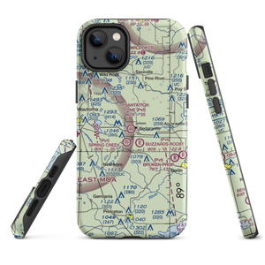Plantation Pine Airport (3WI8) VFR Sectional  Tough iPhone Case