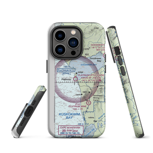 Platinum Airport (PTU) VFR Sectional  Tough iPhone Case