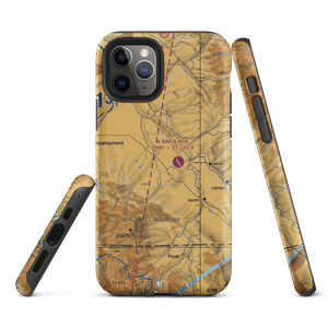 Platt Ranch Airport (WY51) VFR Sectional  Tough iPhone Case