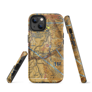 Pleasant Valley Airport (5CO8) VFR Sectional  Tough iPhone Case