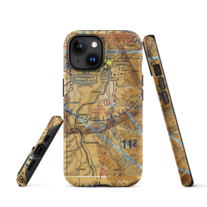 Pleasant Valley Airport (5CO8) VFR Sectional  Tough iPhone Case