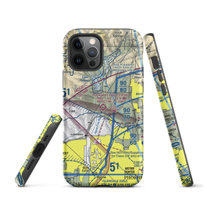 Pleasant Valley Airport (P48) VFR Sectional  Tough iPhone Case