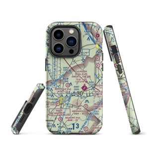 Pleasantdale Field (4VA9) VFR Sectional  Tough iPhone Case