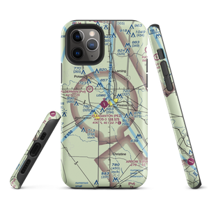 Pleasanton Municipal Airport (PEZ) VFR Sectional  Tough iPhone Case