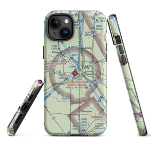 Pleasanton Municipal Airport (PEZ) VFR Sectional  Tough iPhone Case