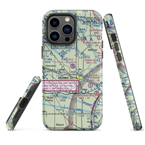 Plew Airport (IN71) VFR Sectional  Tough iPhone Case