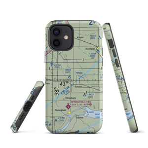 Plihal Farms Airport (SD61) VFR Sectional  Tough iPhone Case