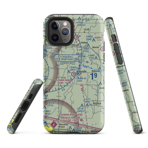 Plover River Airfield (3WI3) VFR Sectional  Tough iPhone Case