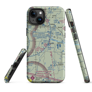 Plover River Airfield (3WI3) VFR Sectional  Tough iPhone Case
