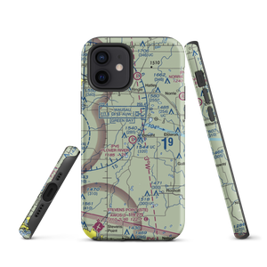 Plover River Airfield (3WI3) VFR Sectional  Tough iPhone Case