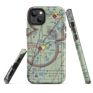 Plueger Airfield (12IA) VFR Sectional  Tough iPhone Case