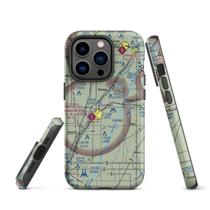 Plueger Airfield (12IA) VFR Sectional  Tough iPhone Case