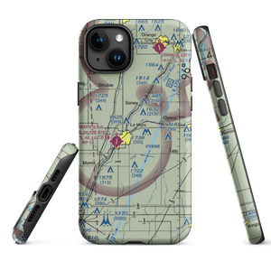 Plueger Airfield (12IA) VFR Sectional  Tough iPhone Case