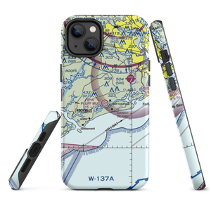 Pluff Mud Field (SC06) VFR Sectional  Tough iPhone Case