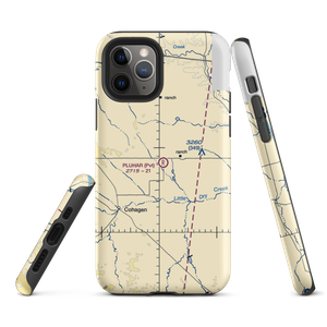 Pluhar Airport (04MT) VFR Sectional  Tough iPhone Case