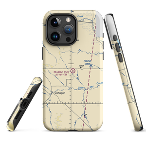 Pluhar Airport (04MT) VFR Sectional  Tough iPhone Case