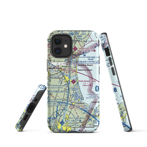 Plum Island Airport (2B2) VFR Sectional  Tough iPhone Case