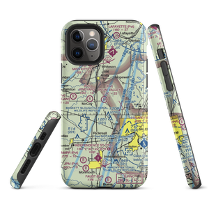 Plum Valley Airport (64OR) VFR Sectional  Tough iPhone Case