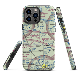 Plummer Airport (IN10) VFR Sectional  Tough iPhone Case