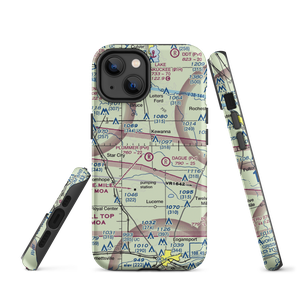 Plummer Airport (IN10) VFR Sectional  Tough iPhone Case