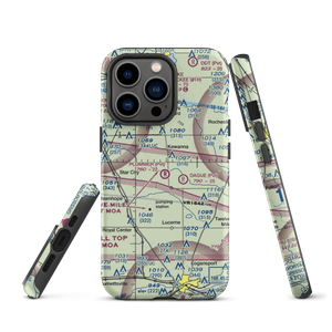 Plummer Airport (IN10) VFR Sectional  Tough iPhone Case
