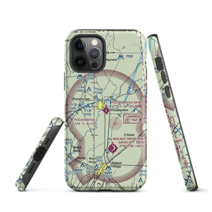 Pocahontas Municipal Airport (M70) VFR Sectional  Tough iPhone Case